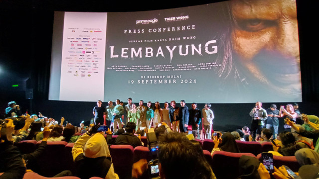 Konferensi Pers dan Pers Screening Film Lembayung. Foto: Aprilandika Pratama/kumparan