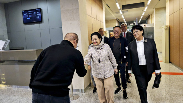 Presiden Kelima RI Megawati Soekarnoputri berkunjung ke St. Petersburg, Rusia Sabtu (14/9/2024) malam waktu setempat. Foto: Dok. Istimewa