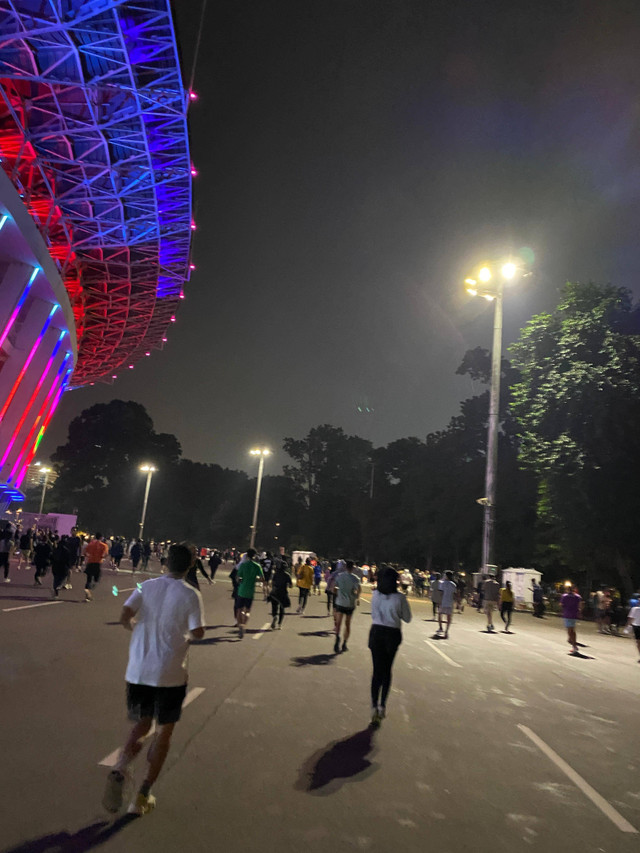 Stadion Utama Gelora Bung Karno (GBK) - galeri foto penulis agustus 2024