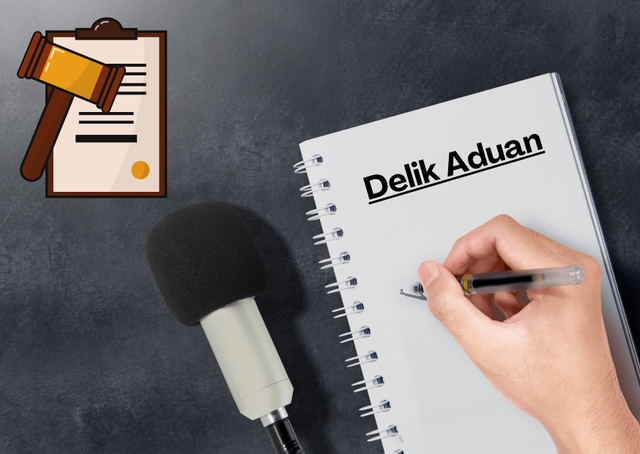 Delik Aduan yang Dapat Dilakukan Oleh Masyarakat. Animasi: Canva.