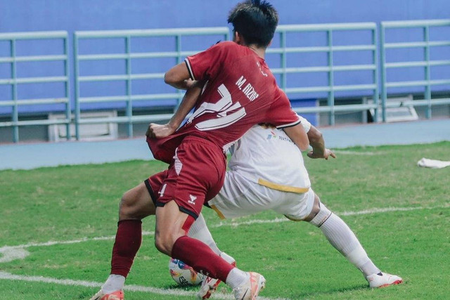 PSM Makassar melawan Arema FC pada pertandingan Liga 1 di Stadion Batakan, Balikpapan, Kalimantan Timur, Minggu (15/9/2024). Foto: Instagram/ @psm_makassar