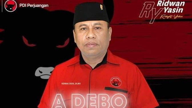 Ridwan Yasin, bakal calon bupati Gorontalo Utara. Minggu (15-09). Foto: dok istimewa.