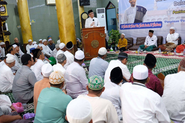 Bakal Calon Gubernur Kalimantan Barat, Sutarmidji akan berikan bantuan sebesar Rp 250 juta untuk pengembangan Masjid Al Falah Pontianak. Foto: Dok. Istimewa