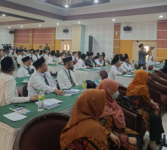 Foto para peserta Sertifikasi Pembimbing Manasik Haji Profesional Angkatan XIV.