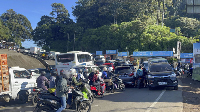 Kondisi Kawasan Puncak Pass, Bogor, Senin (16/9/2024). Foto: kumparan