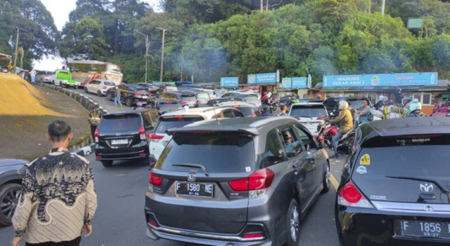 Kondisi Kawasan Puncak Pass, Bogor, Senin (16/9/2024). Foto: kumparan