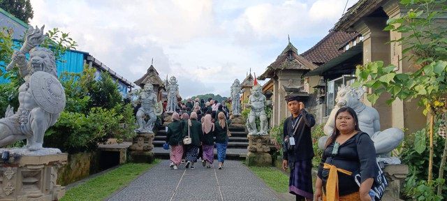 Pesona Desa Panglipuran. sumber : dokumen pribadi.