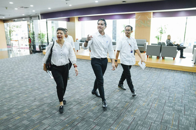 Ketua Umum PSI Kaesang Pangarep datangi gedung KPK, Jakarta, Selasa (17/9/2024). Foto: Dok. Istimewa