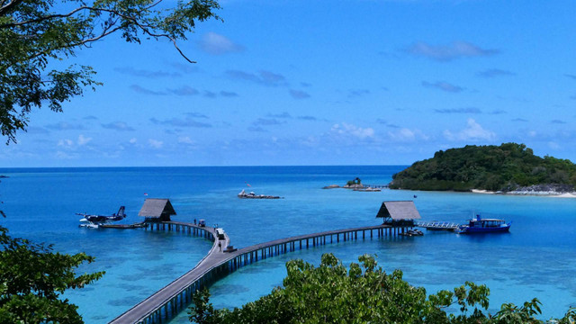 Pulau Untung Jawa. Foto hanya ilustrasi, bukan tempat sebenarnya. Sumber: unsplash.com/Demom.