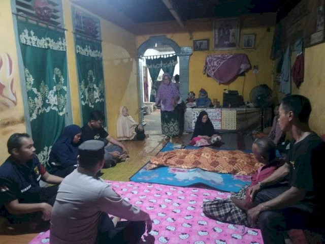 Suasana di rumah korban, Foto : Ist