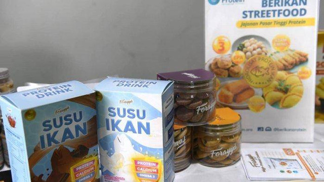 Susu ikan. Foto: Dok. KemenKopUKM