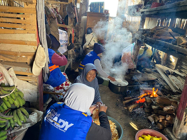 Dapur Umum DT Peduli di Lokasi Gempa Mulai Beroperasi Hari Ini