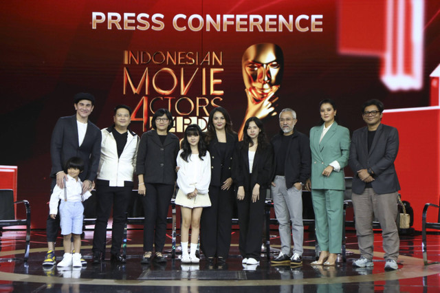 Konferensi Pers Indonesian Movie Actors Awards. Foto: Dok. Istimewa