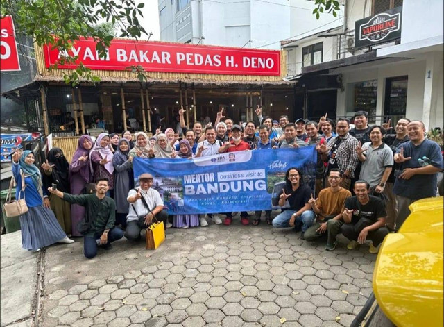 Perkuat Silaturahmi, Mentor Komunitas TDA Bogor Raya Kunjungi TDA Bandung