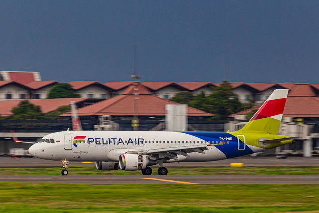 Ilustrasi pesawat Pelita Air. Foto: Pelita Air