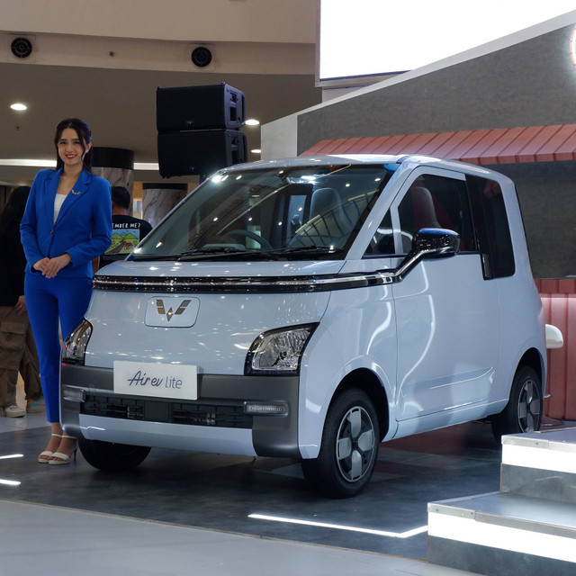 Mobil listrik Wuling Air ev Lite Long Range resmi meluncur di Indonesia, Jumat (20/9/2024). Foto: Sena Pratama/kumparan