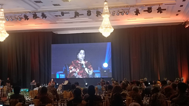 Peluncuran buku Sri Mulyani di Gedung Dhanapala, Jumat (20/9). Foto: Ave Airiza Gunanto/kumparan