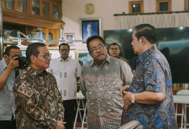 Pramono-Rano bertemu SBY di Cikeas, Sabtu (21/9/2024). Foto: Dok. Istimewa