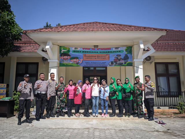 Acara September ceria persatuan komunitas disabilitas Lampung. | Foto: Eva nurdiah/Lampung Geh