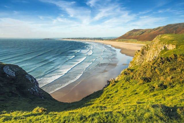 Pantai Tiga Warna. Foto hanya ilustrasi, bukan tempat yang sebenarnya. Sumber www.pexels.comPixabay