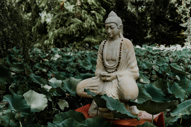 Vihara di Surabaya (Foto hanya ilustrasi, bukan tempat sebenarnya) Sumber: pexels/ David Bartus