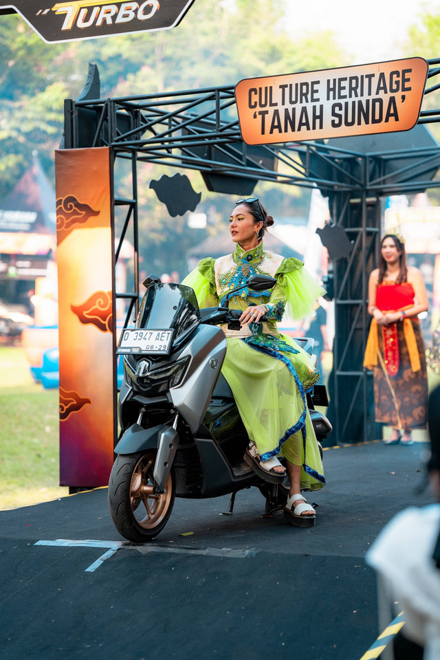 Yamaha NMax 'Turbo' di gelaran Maxi Yamaha Day 2024 di Lembang, Bandung Barat. Foto: dok. YIMM