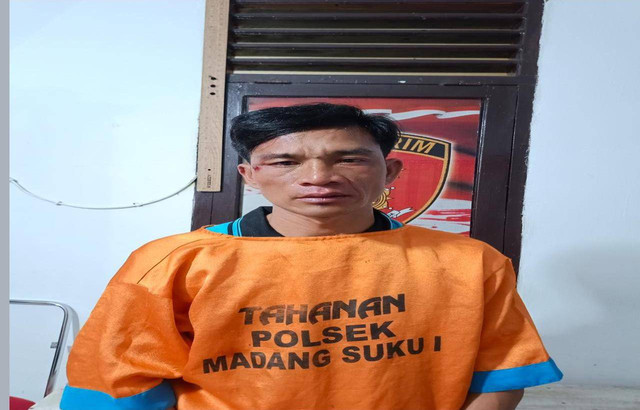 Salah satu pelaku yang ditangkap usai begal Bidan, Foto : Dok Polres OKU Timur