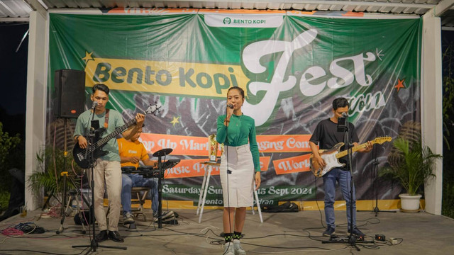 Bento Kopi Fest Vol 1 yang digelar di Yogyakarta. Foto: istimewa