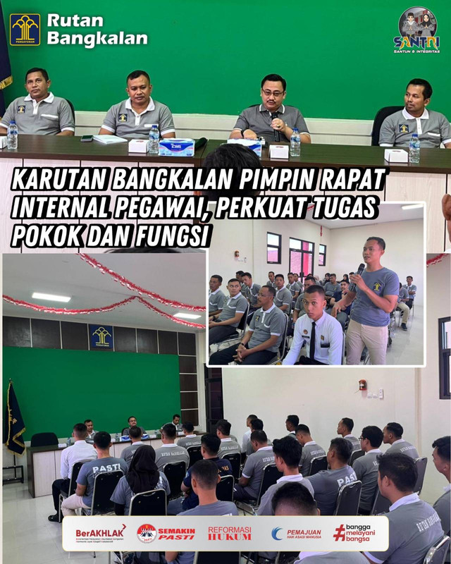 Rapat Rutan Bangkalan