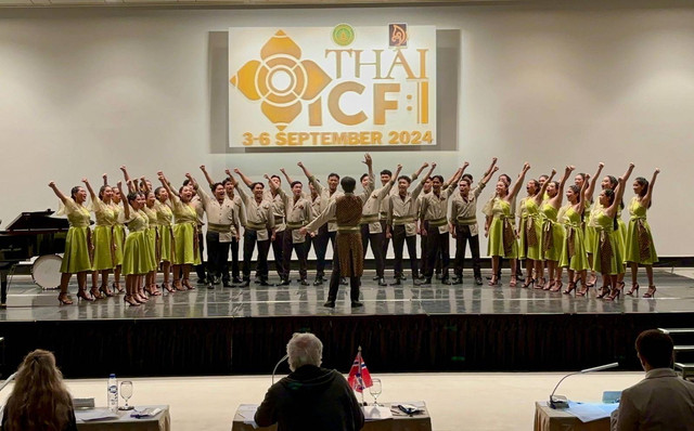 Paduan Suara Mahasiswa (PSM) Universitas Atma Jaya Yogyakarta (UAJY). Foto: istimewa