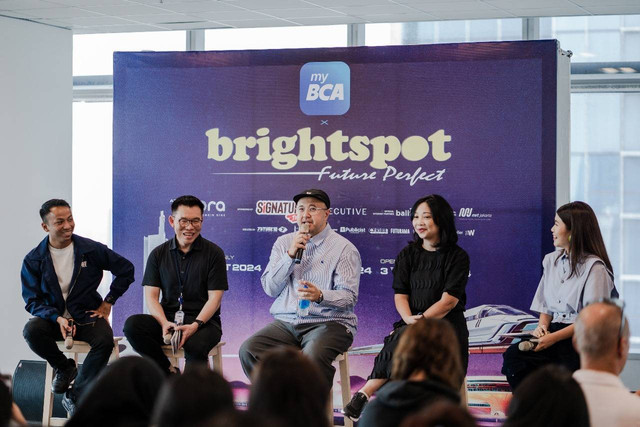 Konferensi pers My BCA x brightspotMrKT. Foto: Dok. Brightspot