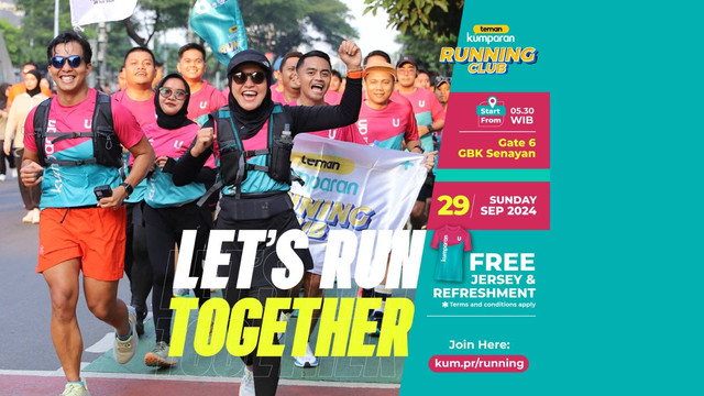 Fun Run teman kumparan Edisi Hari Komunitas Nasional. Foto: kumparan