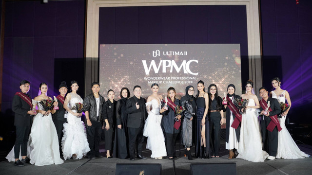 Brand kecantikan Ultima II sukses menggelar kompetisi Wonderwear Professional Makeup Challenge 2024. Foto: Dok. Ultima II 