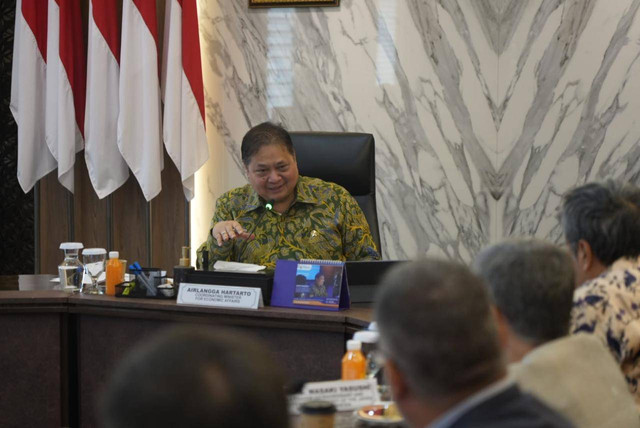 Menko Perekonomian Airlangga Hartarto mengundang 12 dubes negara anggota Comprehensive and Progressive Agreement to Trans Pacific Partnership (CPTPP) di Jakarta, Rabu (25/9/2024). Foto: Dok. Kemenko Perekonomian