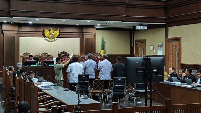 Sidang lanjutan kasus korupsi timah di Pengadilan Tipikor Jakarta, Kamis (26/9/2024). Foto: Jonathan Devin/kumparan