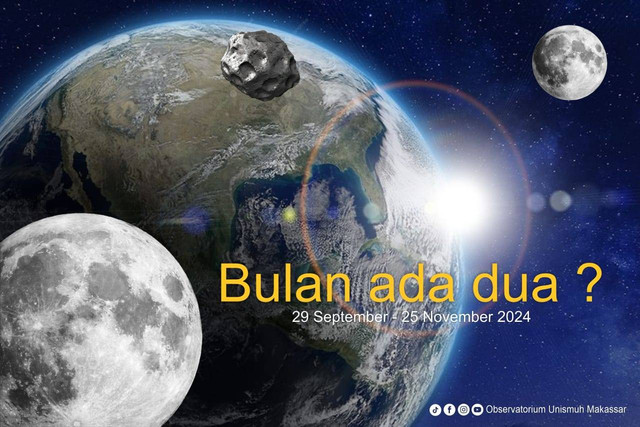 Klarifikasi Tentang Asteroid 2024 PT5 dari Observatorium Unismuh Makassar 