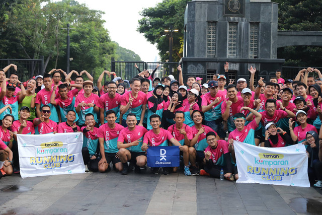 Fun Run komunitas teman kumparan Running Club (30/07/24). Foto: kumparan