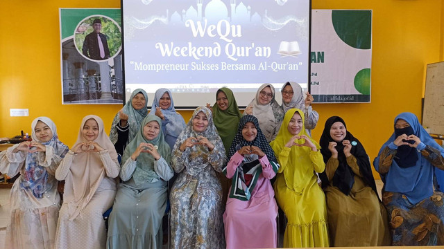 TDAP Bengkulu gelar Weekend Quran. foto/dok.TDAP Bengkulu