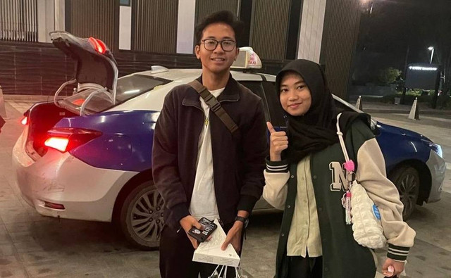 Moreno Zaky Rahmadhany dan Monita Rizkia Taufani.