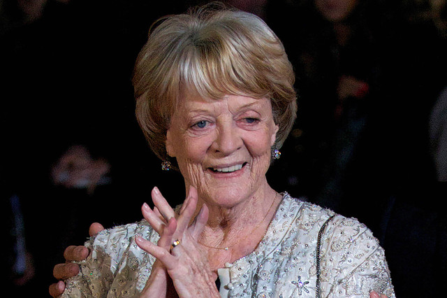 Maggie Smith menghadiri pemutaran perdana 'Quartet' pada Festival Film BFI London ke-56 di London.  Foto: ANDREW COWIE / AFP