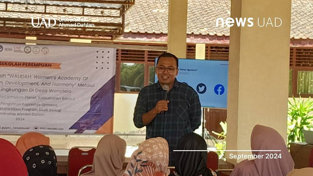 Workshop Digital Marketing PPKO HMPS Biologi Universitas Ahmad Dahlan (UAD) (Dok. PPKO HMPS Biologi)