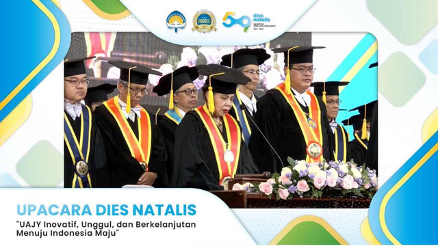 Dies Natalis ke-59 Universitas Atma Jaya Yogyakarta (UAJY). Foto: istimewa