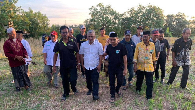 Kampanye dialogis calon Wakil Bupati Wajo, dr Baso Rahmanuddin, di Desa Cinnongtabi, Kecamatan Majauleng, Jumat (27/9). Foto: Dok. Kabar Wajo