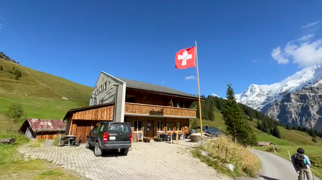 Suasana pedesaan di Murren, Swiss. Foto: Reza Aditya Ramadhan/kumparan