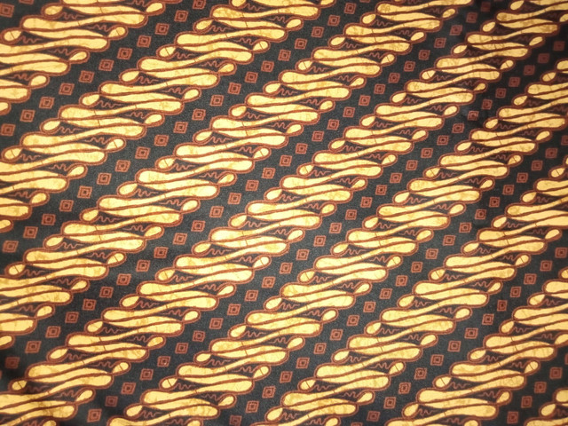   Batik Parang (Sumber gambar : dokumentasi pribadi) 