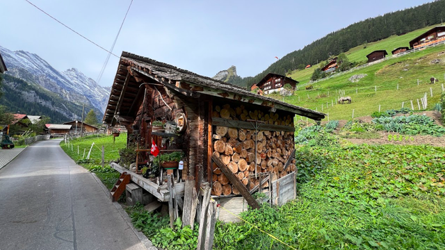 Beginilah suasana di sebuah desa Gimmewald Swiss. Foto: Reza Aditya Ramadhan/kumparan