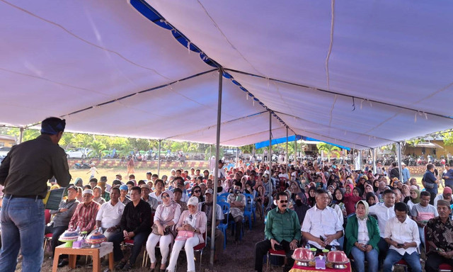 Kampanye terbuka paslon nomor urut 1 di Baubau.