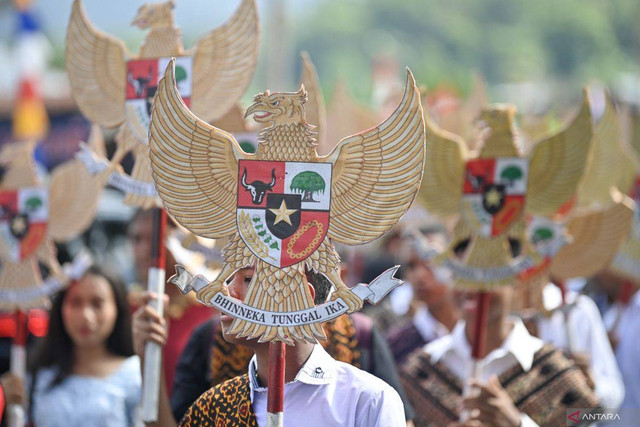 Ilustrasi Hari Kesaktian Pancasila 1 Oktober Foto: ANTARA FOTO/M Risyal Hidayat/foc