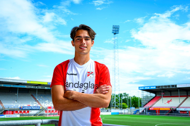 Tim Geypens, pemain FC Emmen. Foto: fcemmen.nl