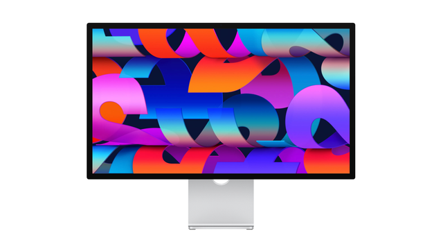 Ilustrasi monitor untuk desain grafis. Foto: Apple 